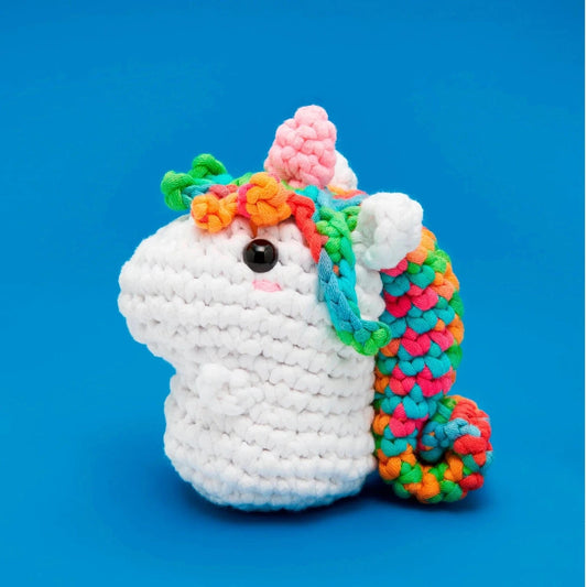 Rainbow Unicorn Beginner Crochet Kit The Woobles Lil Tulips