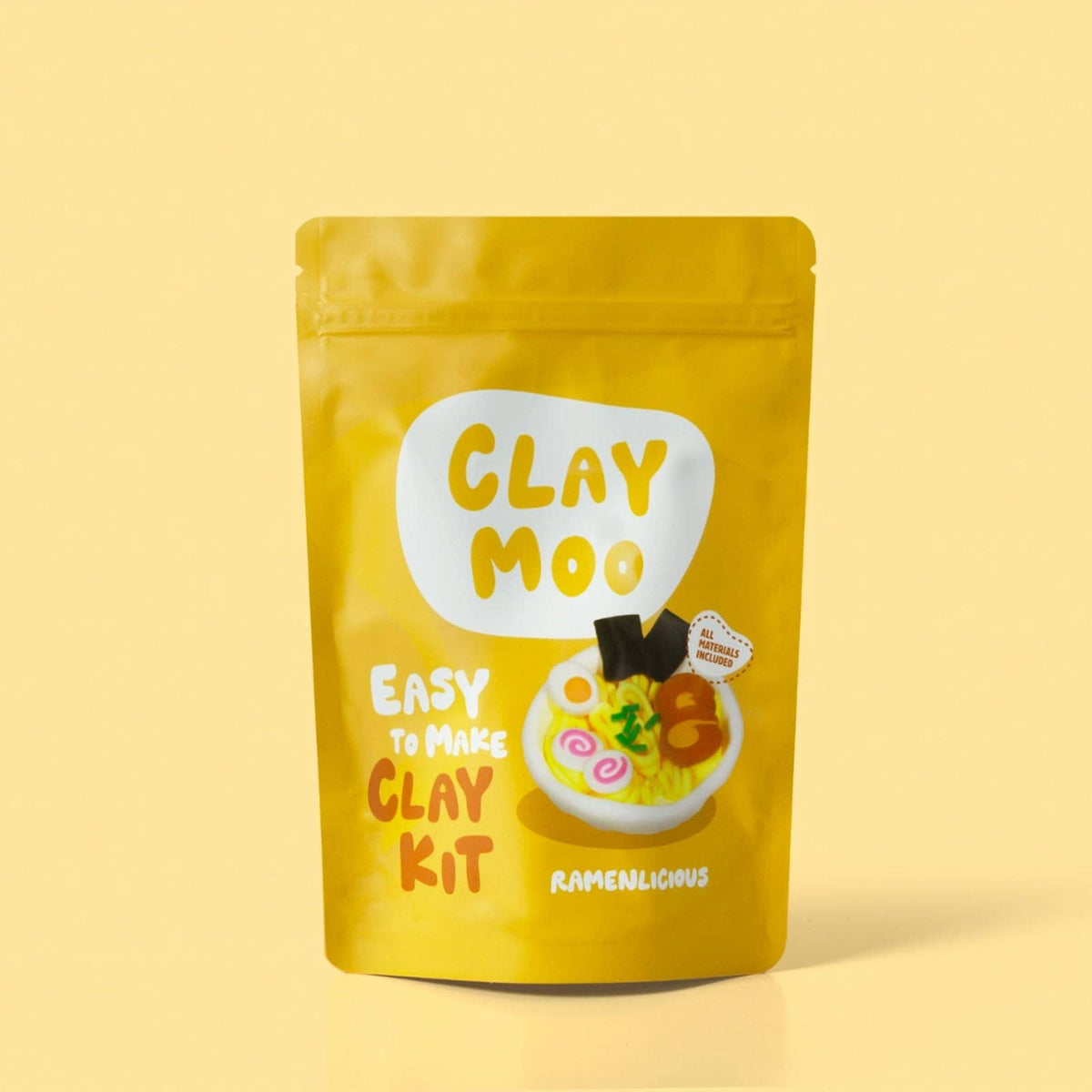 Ramen Bowl Clay Crafting Kit Default Claymoo Lil Tulips