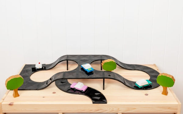Ramps & Intersections Pack 16 PC Connetix Lil Tulips