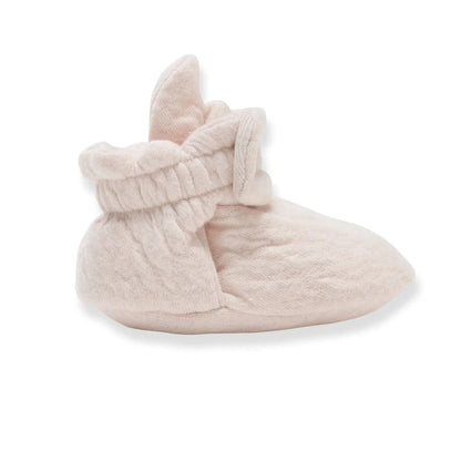 Ranunculus Quilted Bee Booties Burt's Bees Baby Lil Tulips