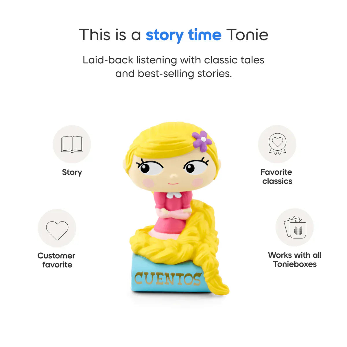 Rapunzel & Otros Cuentos De Hadas Tonie (en Español) Tonies Lil Tulips