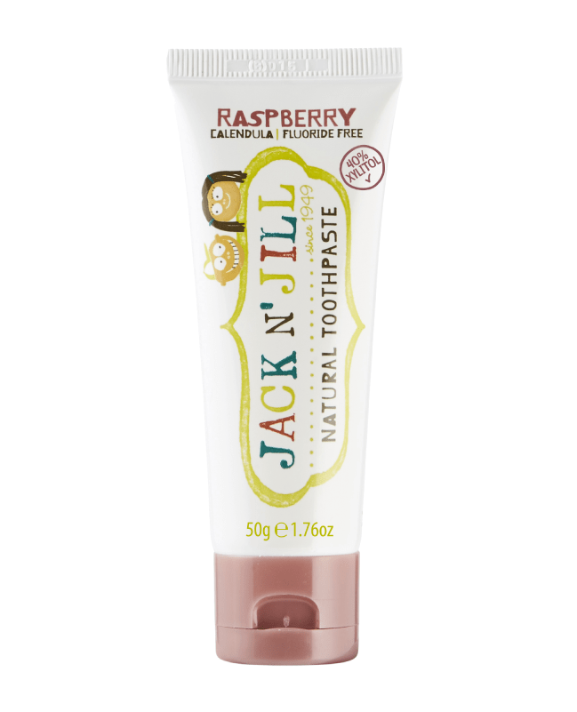 Raspberry Natural Toothpaste Jack n' Jill Lil Tulips