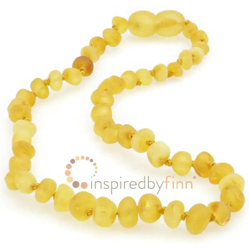 Raw Baltic Amber Necklace – Lemonade inspired by finn Lil Tulips