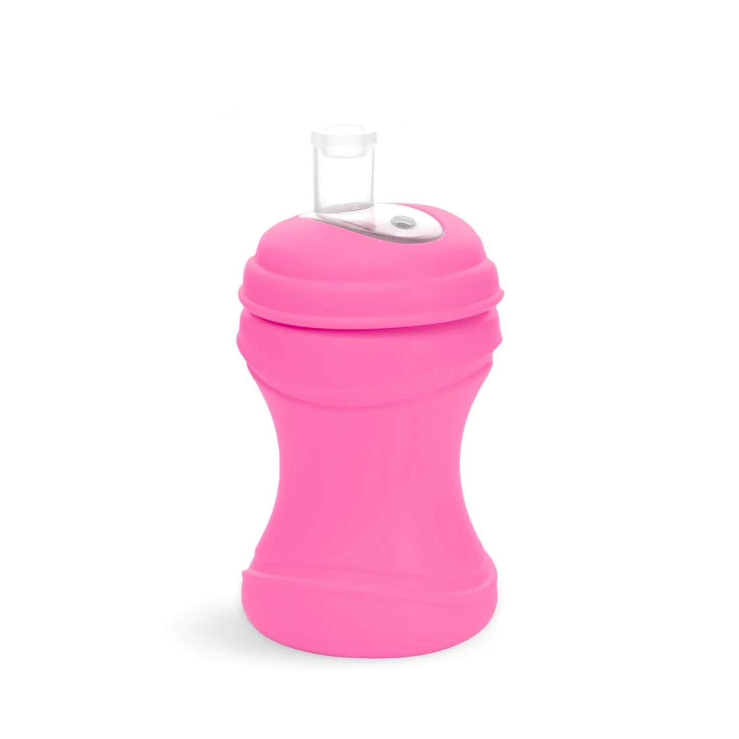 Re-Play Toddler Soft Spout Cup Bright Pink RePlay Lil Tulips