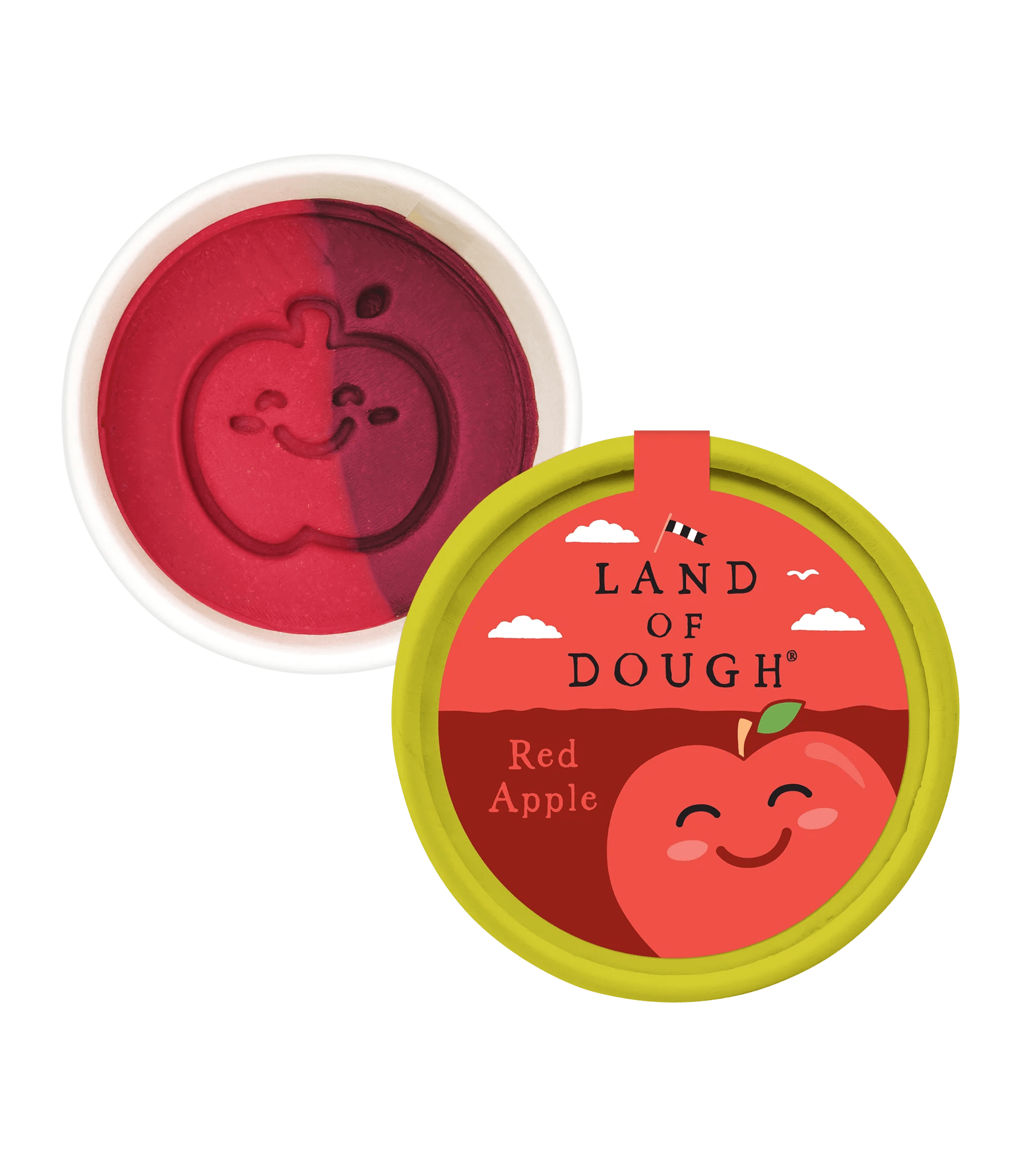 Red Mini Dough Cup Land of Dough Lil Tulips
