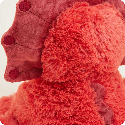 Red Triceratops Warmies Warmies Lil Tulips