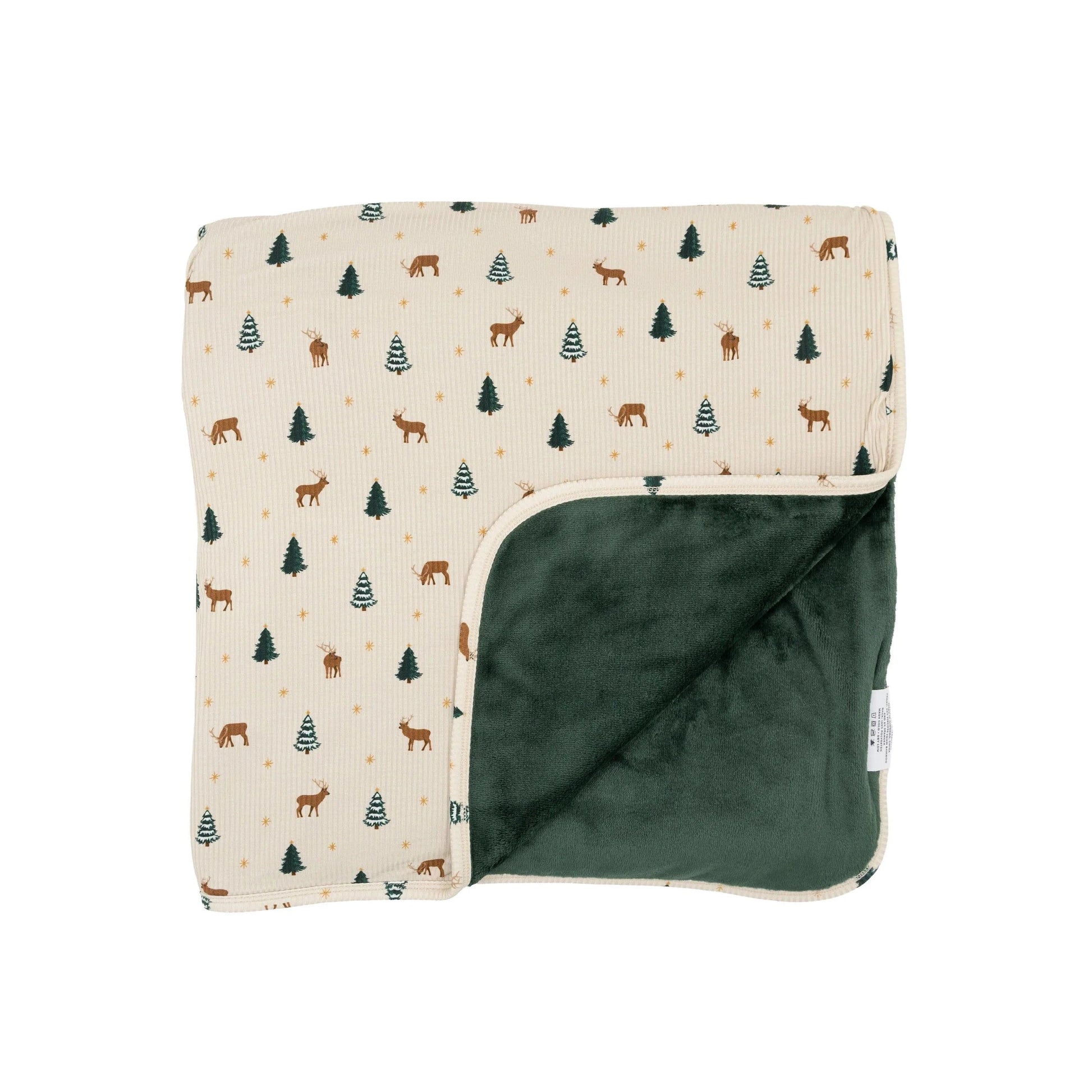Reindeer Forest Small Ribbed Youth Blanket Brave Little Ones Lil Tulips