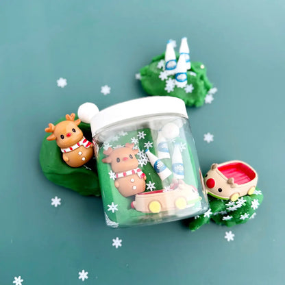 Reindeer Games Mini Dough-To-Go Earth Grown KidDoughs Lil Tulips