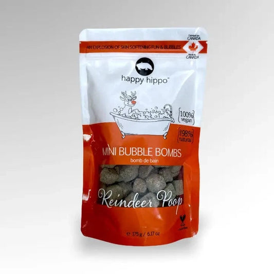 Reindeer Poop Mini Bubble Bombs Happy Hippo Bath Lil Tulips