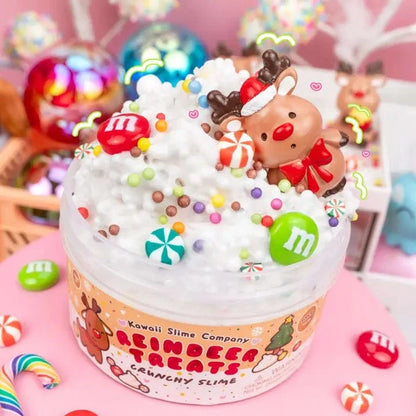 Reindeer Treats Crunchy Slime Kawaii Slime Company Lil Tulips