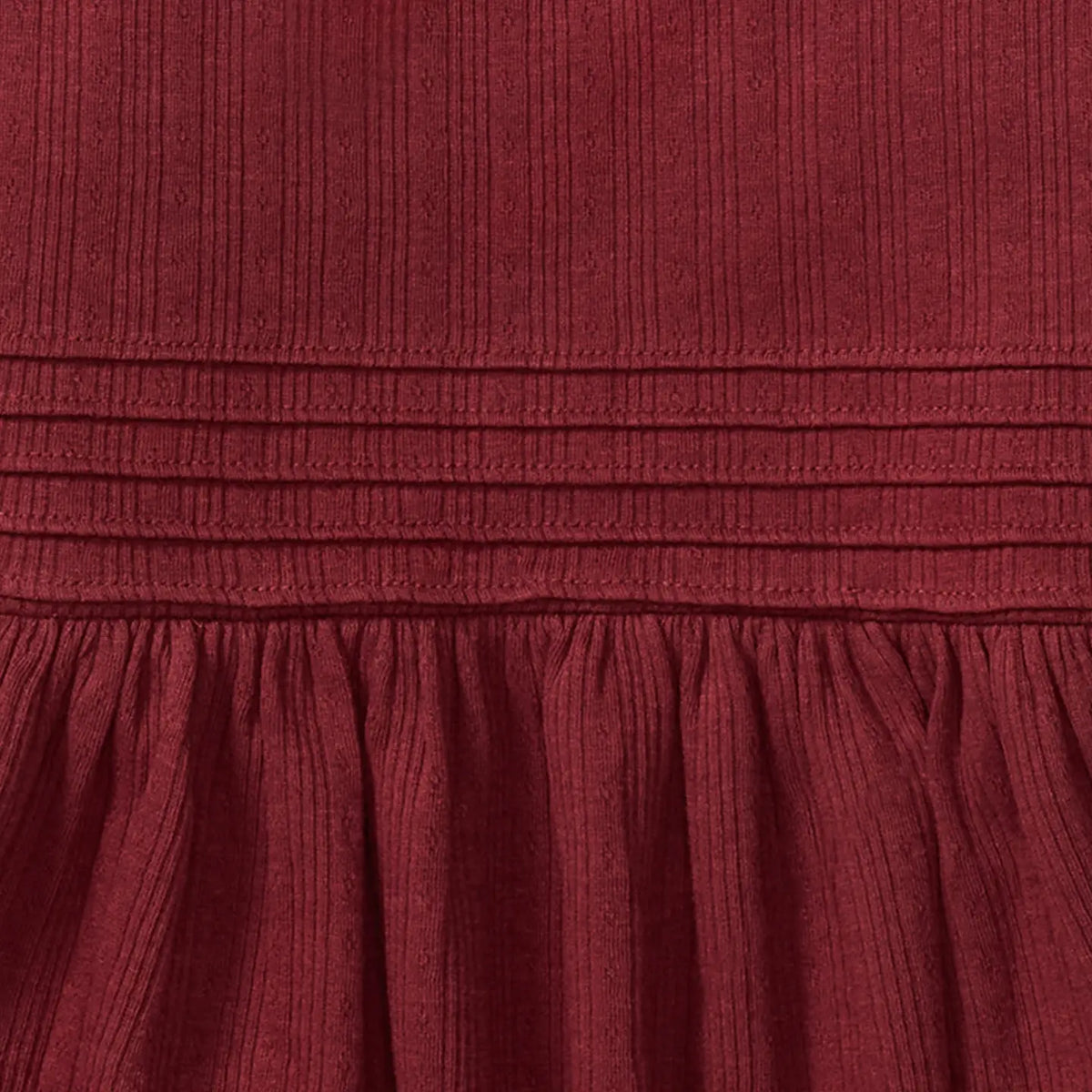 Ribbed Pointelle Dress Burt's Bees Baby Lil Tulips