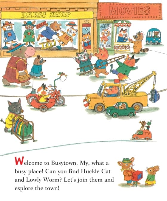 Richard Scarry's Busy Busy People Penguin Random House Lil Tulips