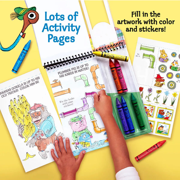 Richard Scarry's Busy World® Art On the Go! Bright Stripes Lil Tulips