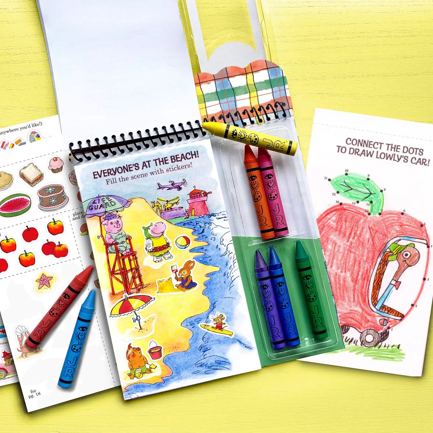 Richard Scarry's Busy World® Art On the Go! Bright Stripes Lil Tulips