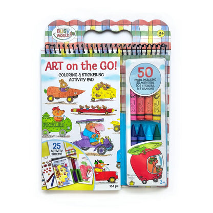 Richard Scarry's Busy World® Art On the Go! Bright Stripes Lil Tulips