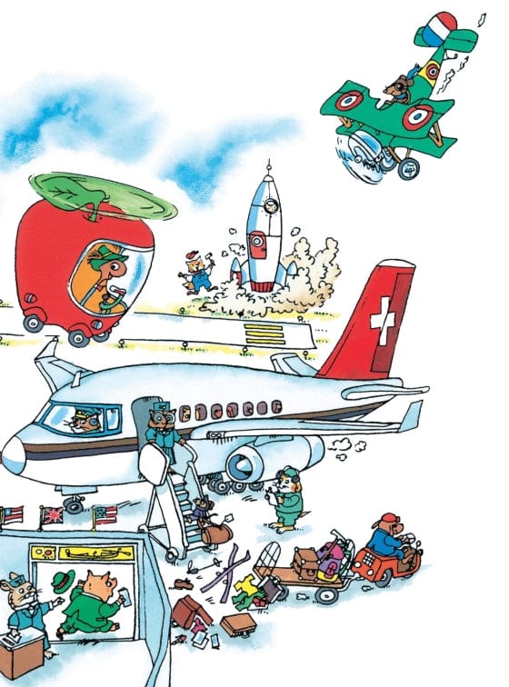 Richard Scarry's Planes Penguin Random House Lil Tulips