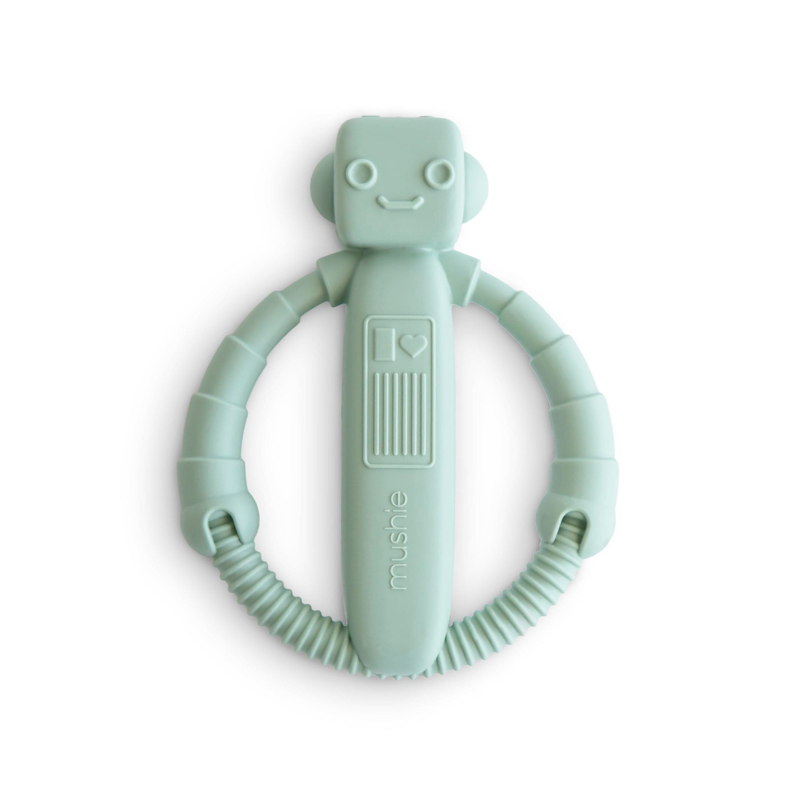 Robot Rattle Teether Mushie Lil Tulips