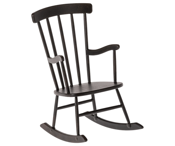 Rocking Chair, Miniature - Anthracite Maileg Lil Tulips