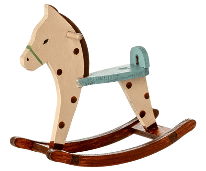 Rocking horse, Mouse - Spotted Maileg Lil Tulips