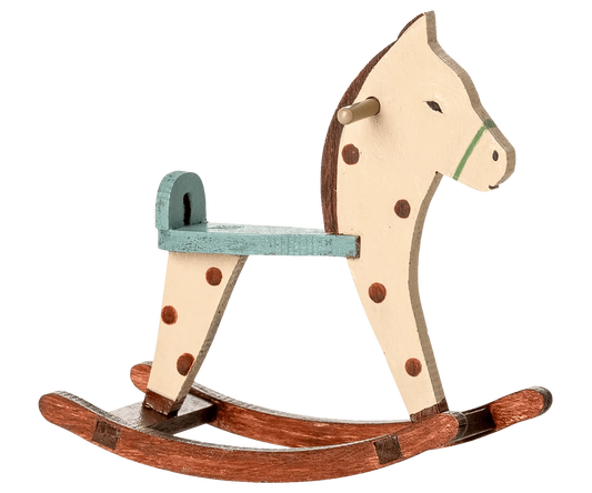Rocking horse, Mouse - Spotted Maileg Lil Tulips
