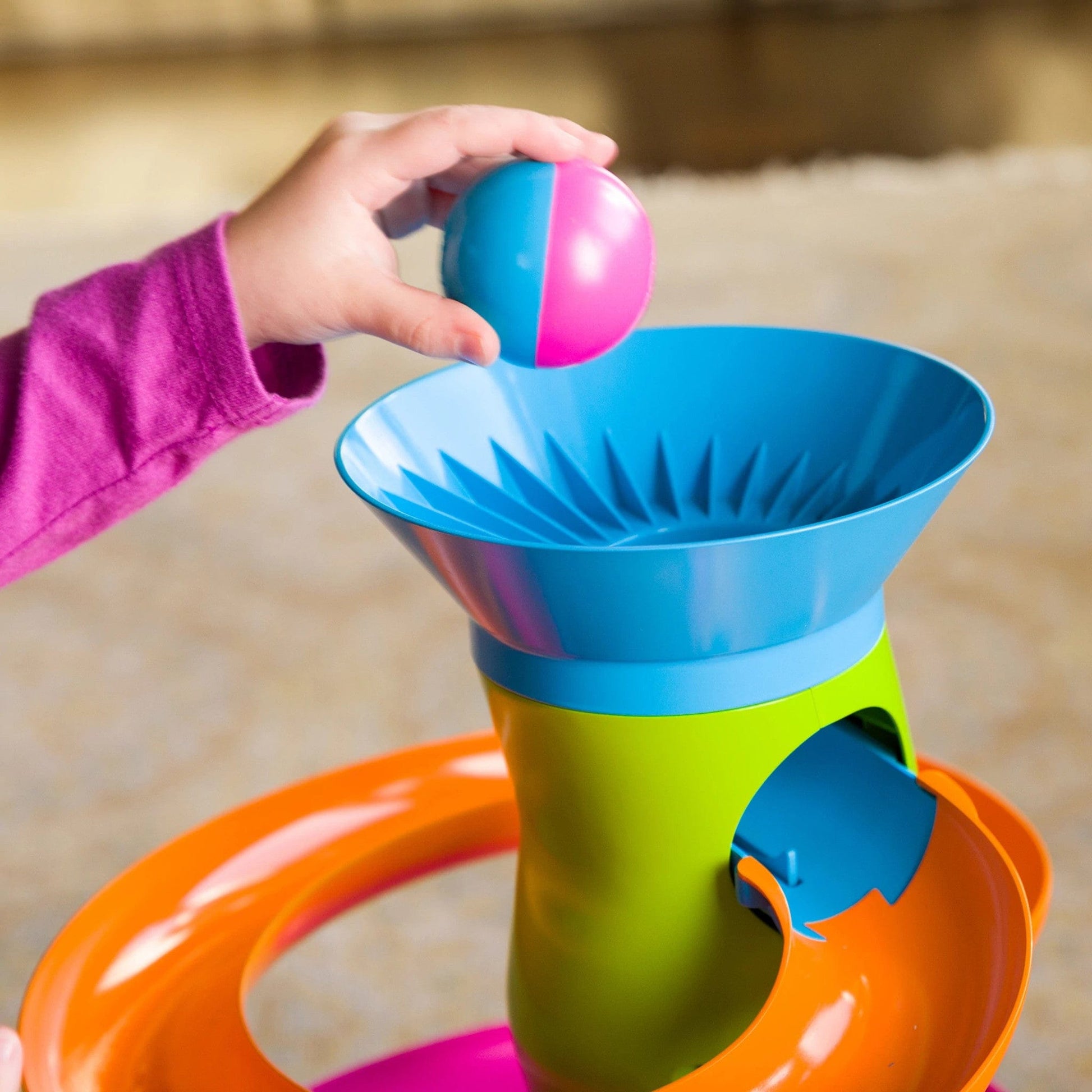 RollAgain Tower Fat Brain Toys Lil Tulips