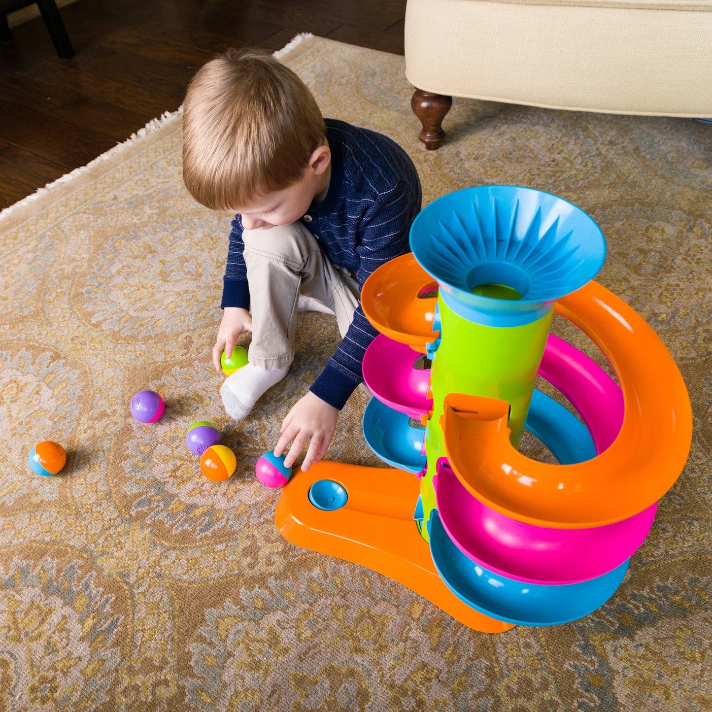 RollAgain Tower Fat Brain Toys Lil Tulips