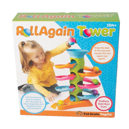 RollAgain Tower Fat Brain Toys Lil Tulips