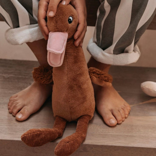 Rosemary Duck Plush Toy and the little dog laughed Lil Tulips