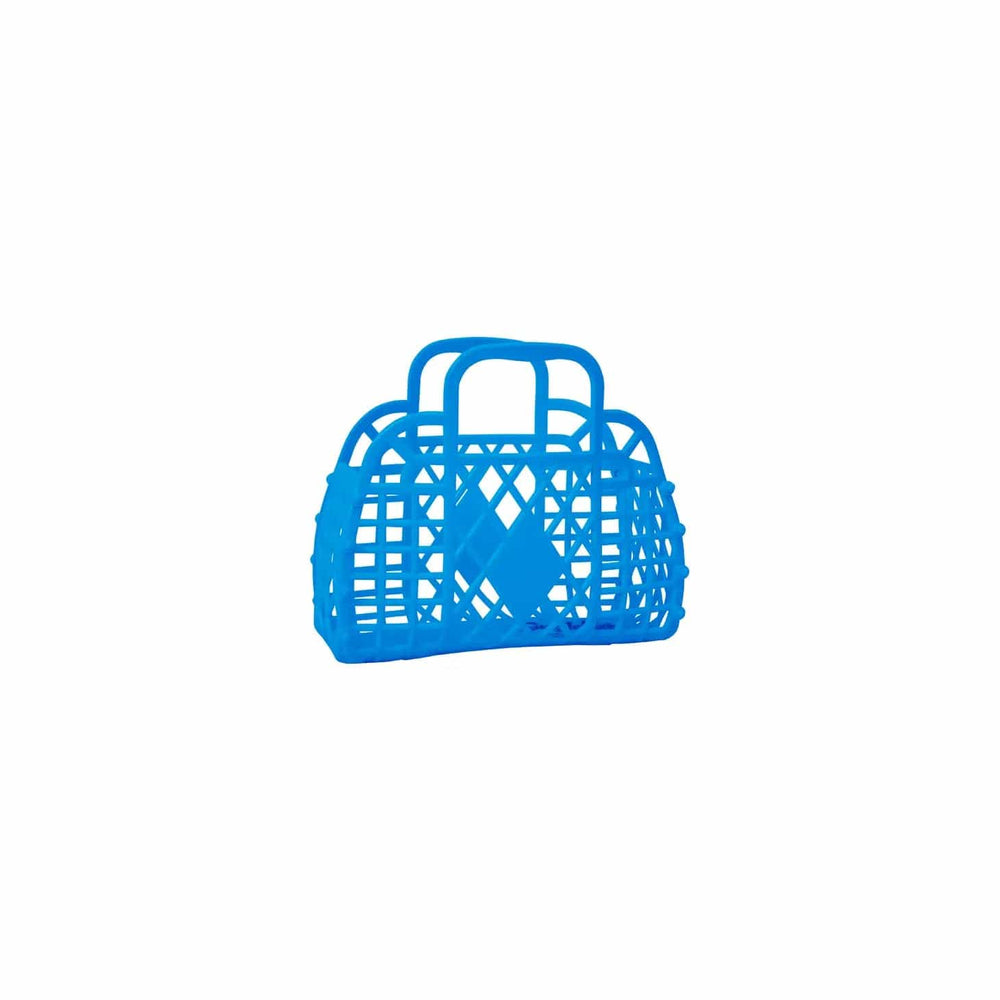 Royal Blue Retro Jelly Basket - Mini Sun Jellies Baskets Lil Tulips