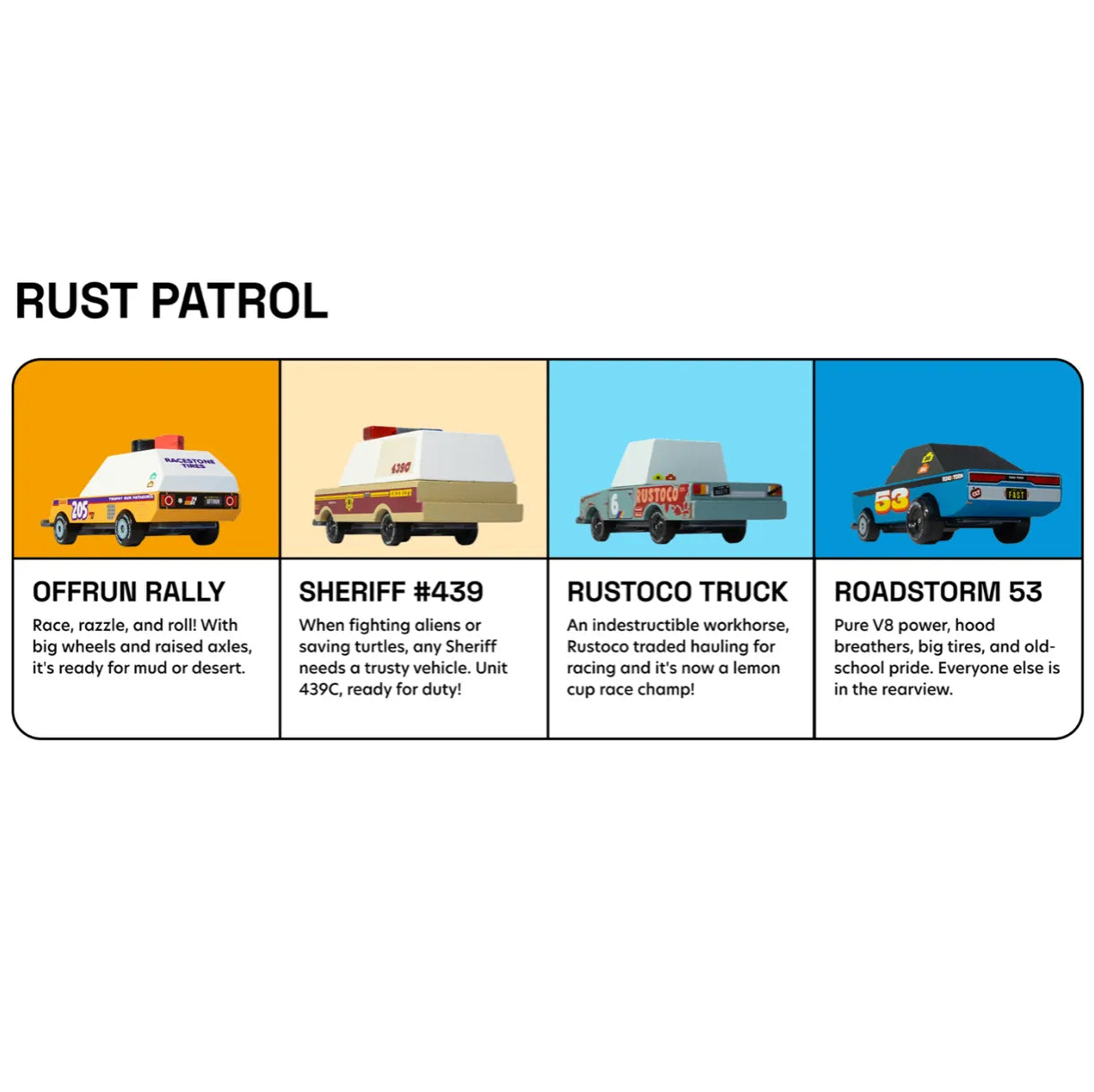 Rust Patrol Toons™ 4-Pack CandyLab Lil Tulips