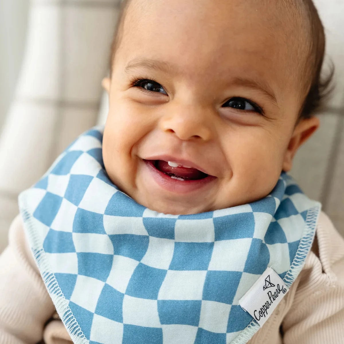 Ryder Bandana Bib Set Copper Pearl Lil Tulips