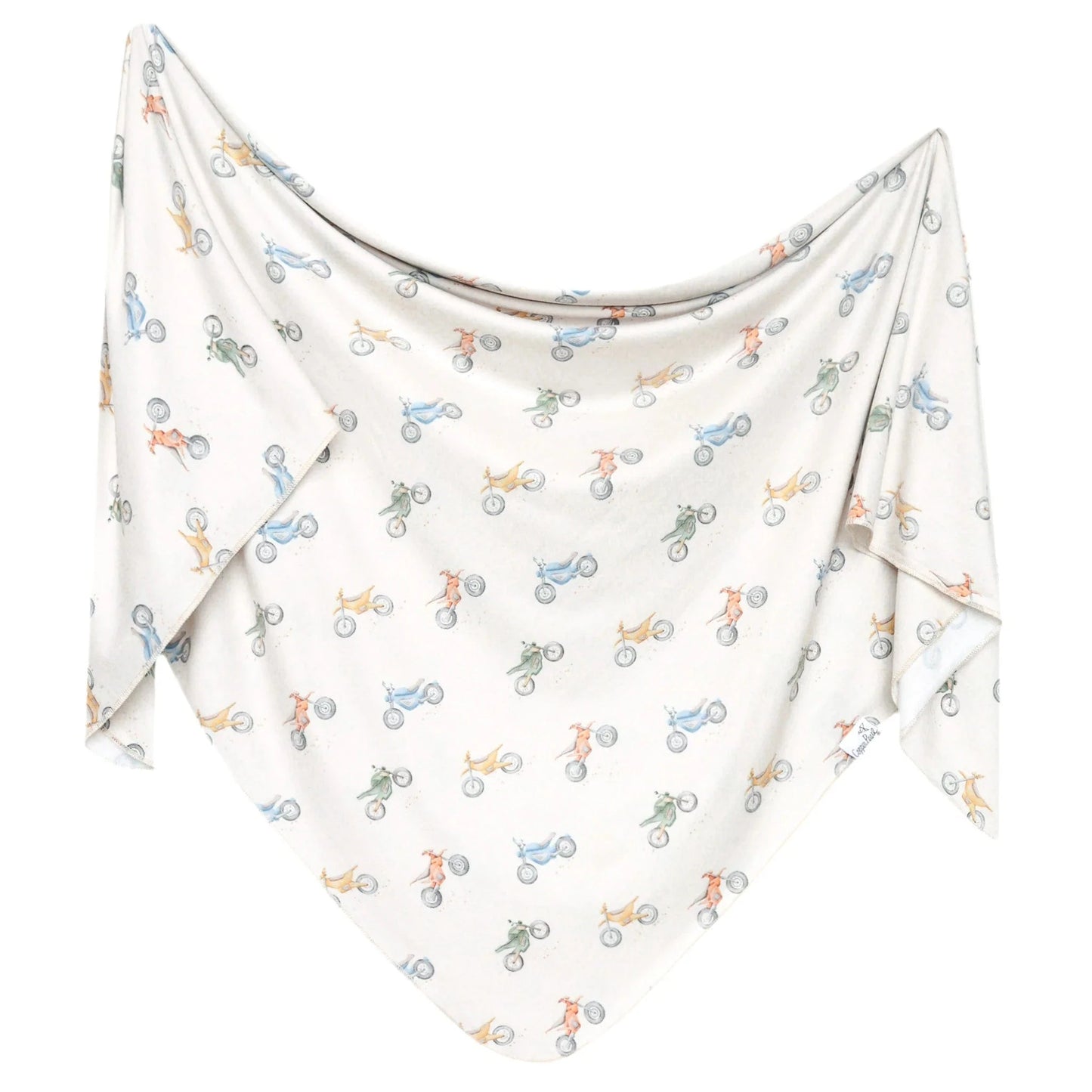 Ryder Knit Swaddle Blanket Copper Pearl Lil Tulips
