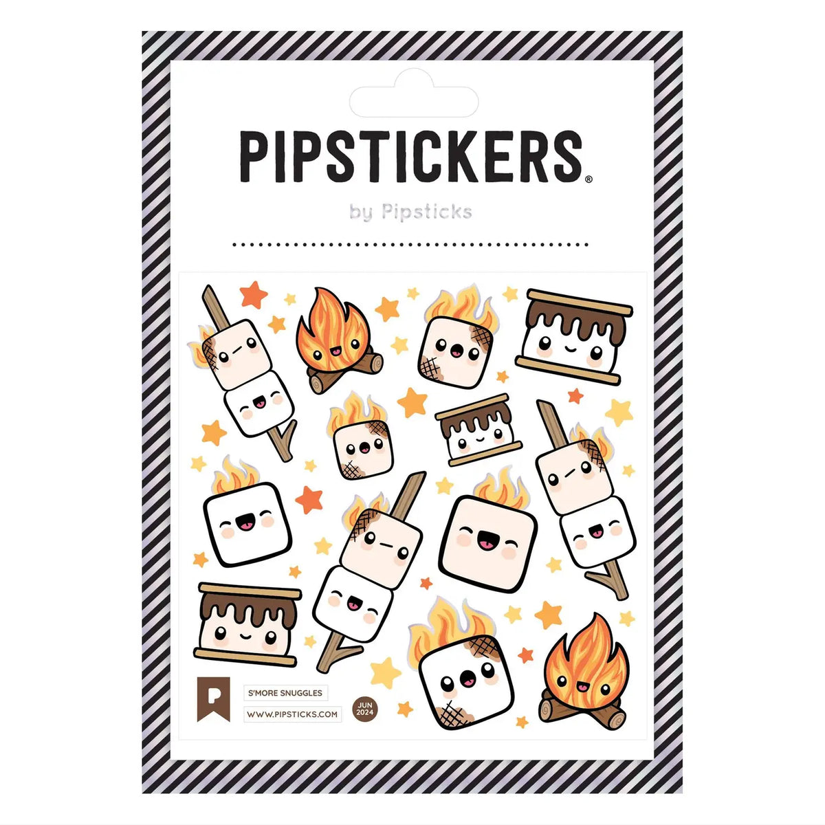 S'more Snuggles Stickers Pipsticks Lil Tulips