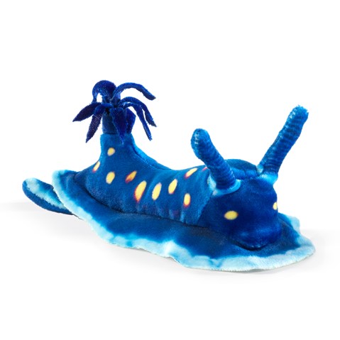 Mini Nudibranch, Blue Finger Puppet