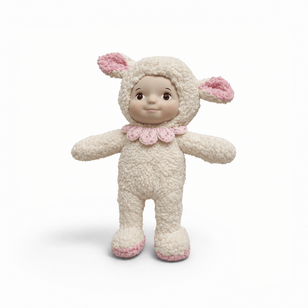 Sadie Lamb Daydreamers Doll and the little dog laughed Lil Tulips