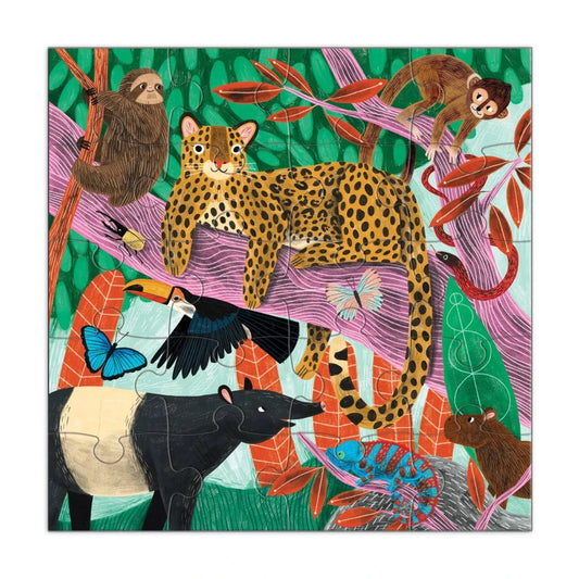 Safari & Jungle Magnetic Puzzle Chronicle Books Lil Tulips