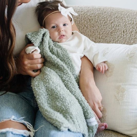 Sage Bamboni Blanket Saranoni Lil Tulips