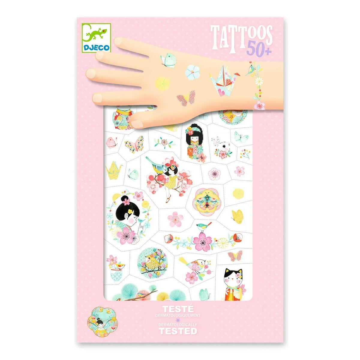 Sakura Temporary Tattoos Djeco Lil Tulips