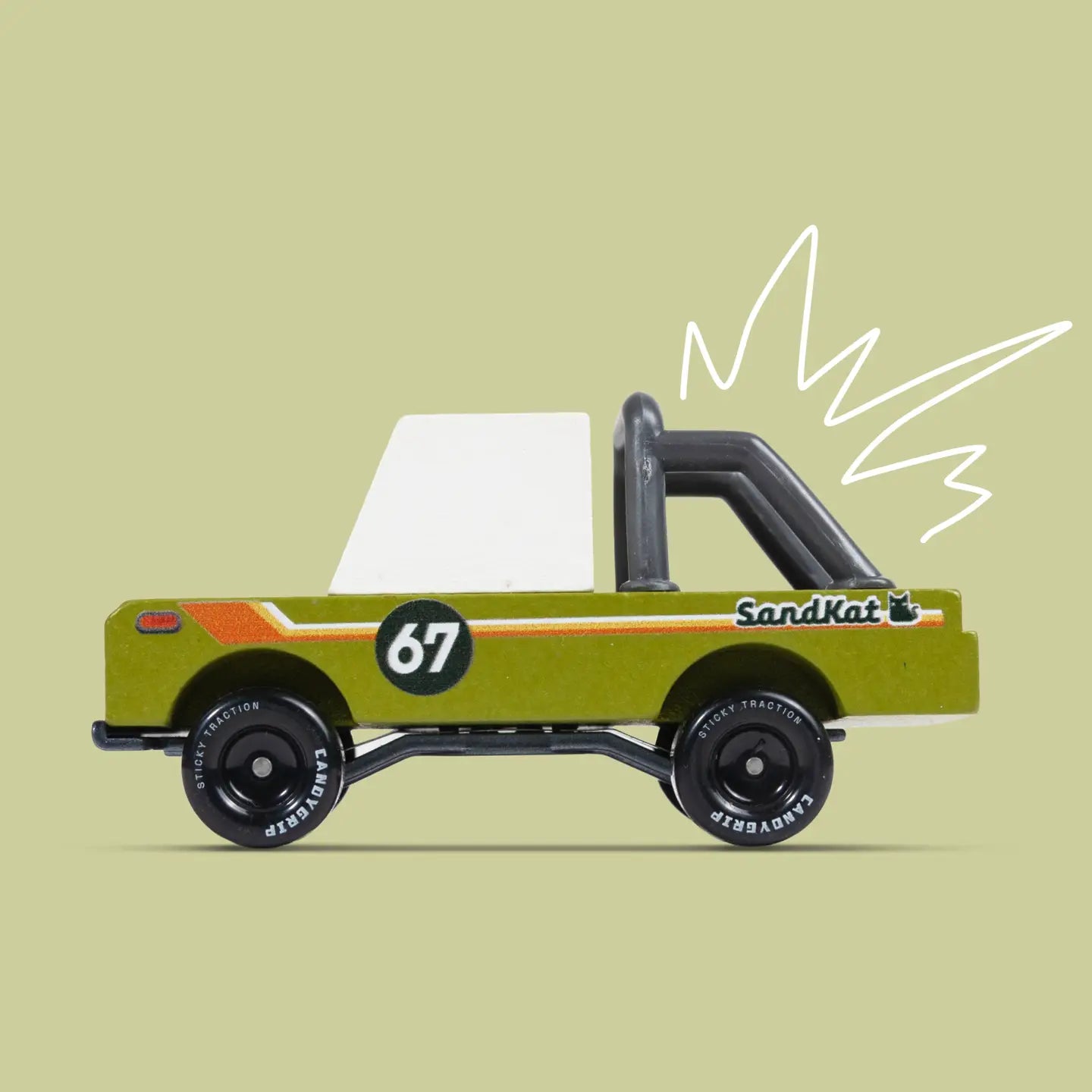 Sandkat Toons™ Car CandyLab Lil Tulips