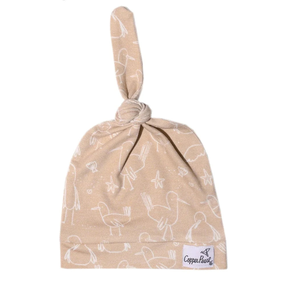 Sandy Top Knot Hat Copper Pearl Copper Pearl Lil Tulips