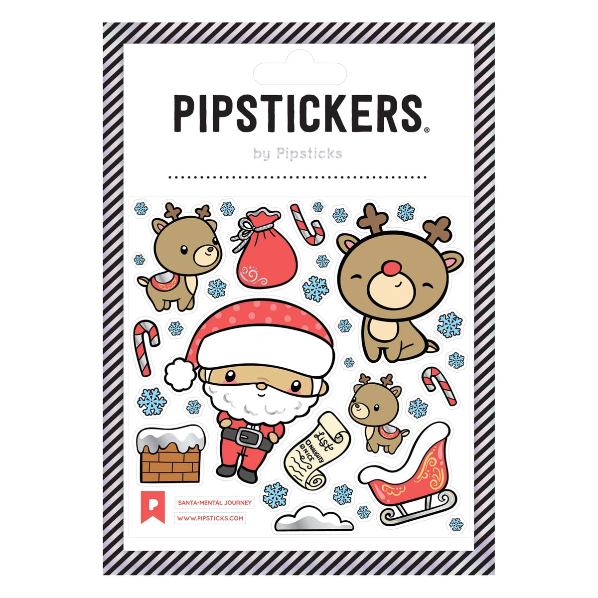 Santa-mental Journey Pipsticks Lil Tulips