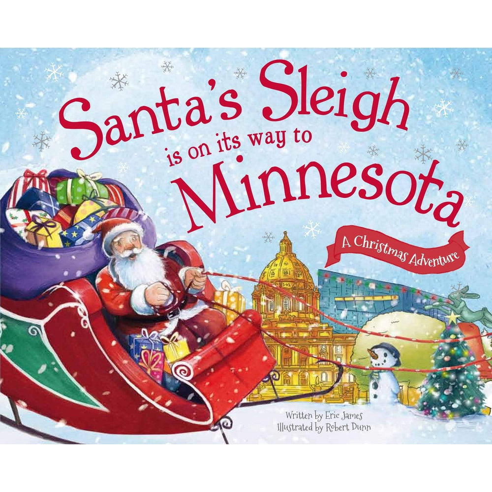 Santa's Sleigh Is on Its Way to Minnesota SourceBooks Lil Tulips