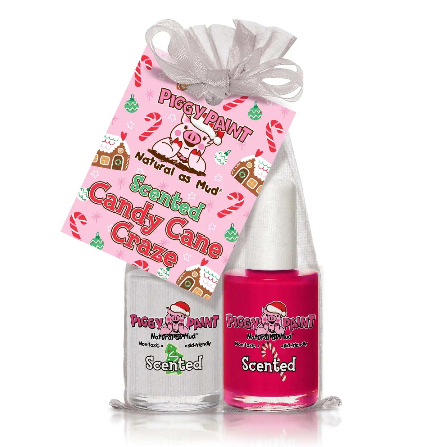 Scented Candy Cane Craze Nail Polish Gift Set Piggy Paint Lil Tulips