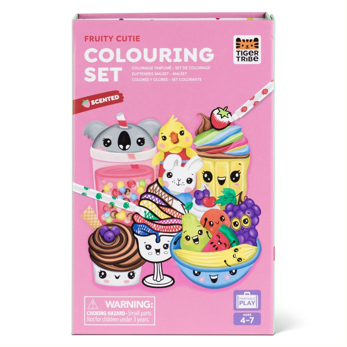 Scented Coloring - Fruitie Cutie Tiger Tribe Lil Tulips