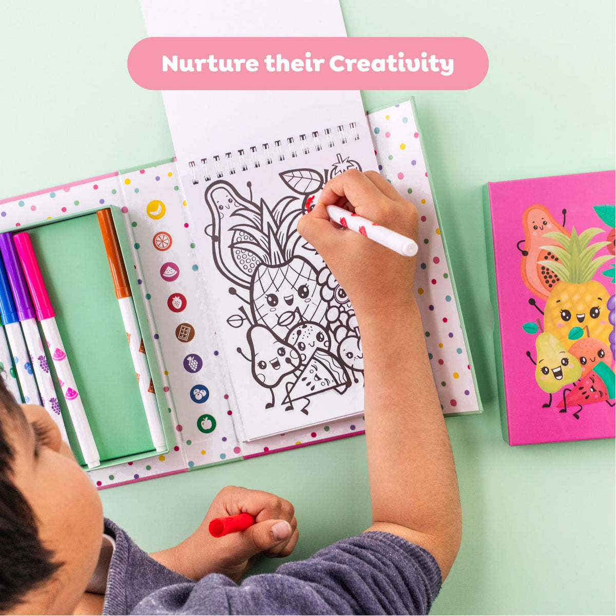 Scented Coloring - Fruitie Cutie Tiger Tribe Lil Tulips