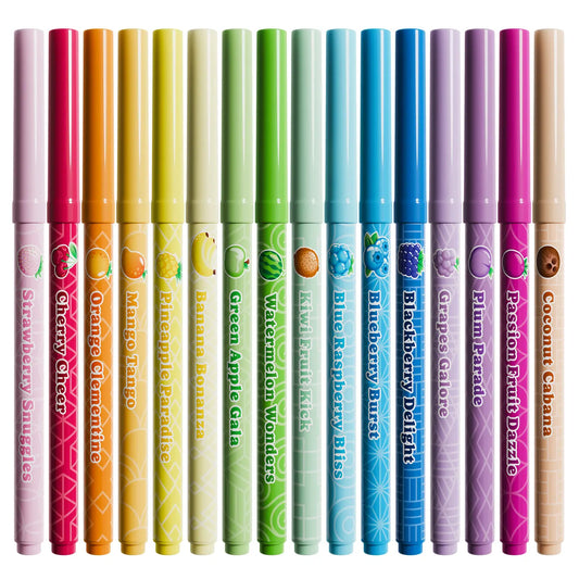 Scented Markers Pastel - Pack of 16 Scentco Lil Tulips