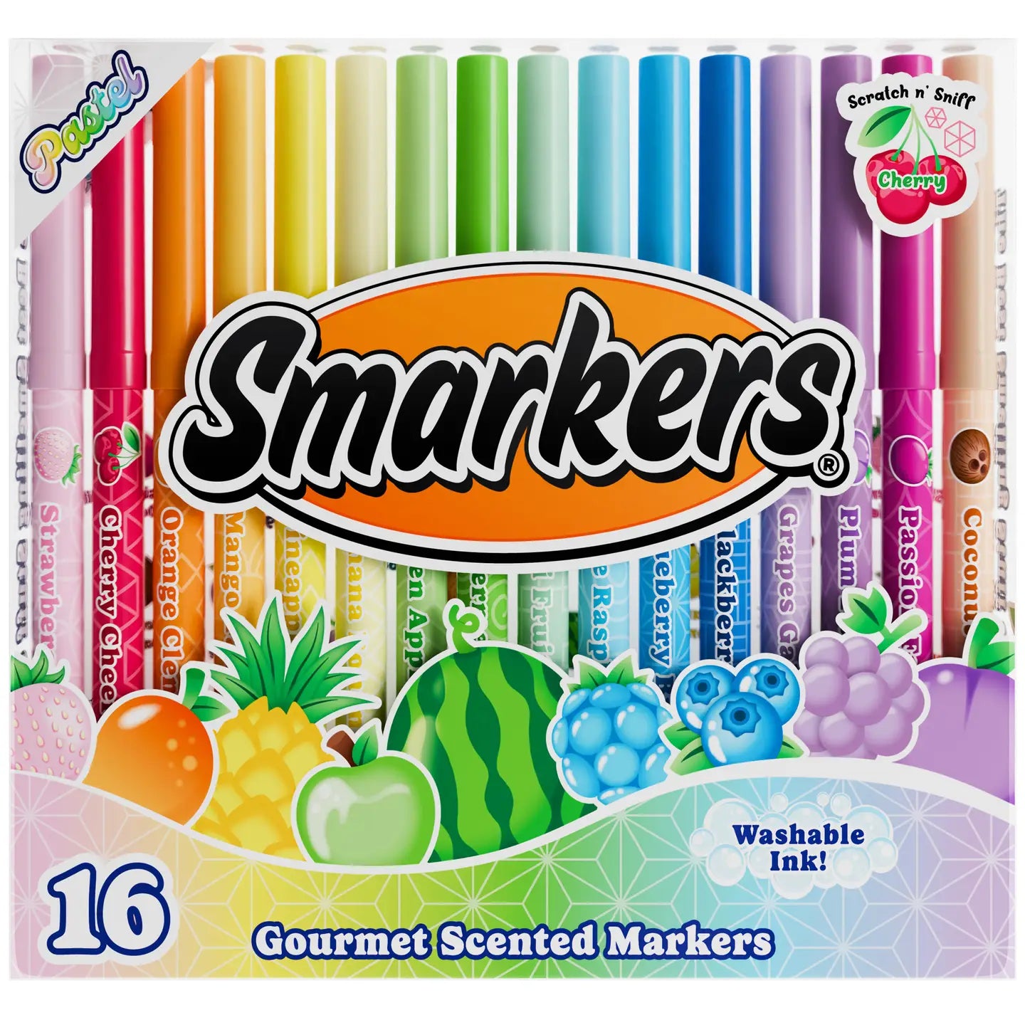 Scented Markers Pastel - Pack of 16 Scentco Lil Tulips