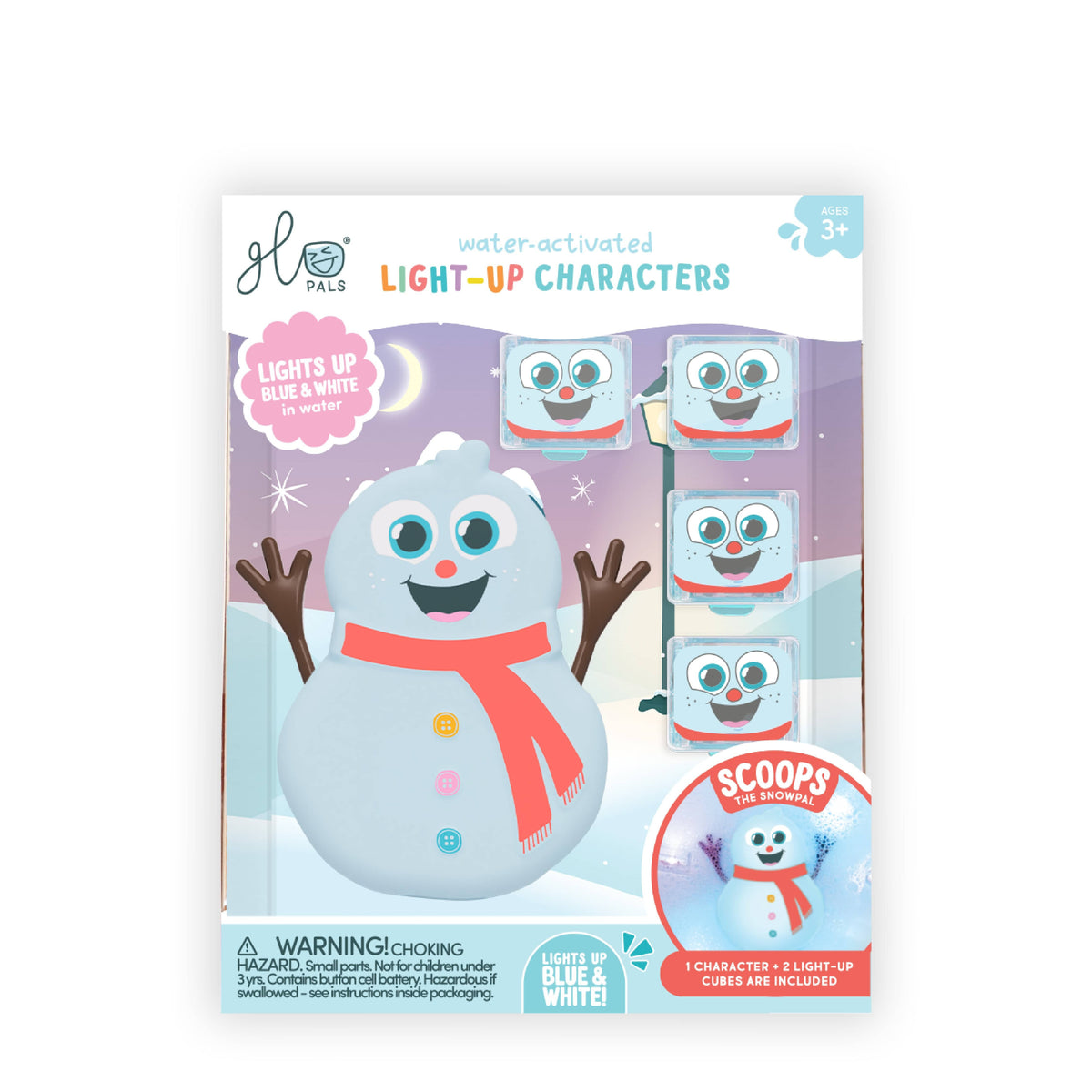 Scoops the Snow Pal Light-Up Character Glo Pals Lil Tulips