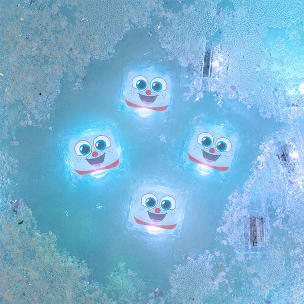 Scoops the Snow Pal Light-Up Cubes 4-Pack Glo Pals Lil Tulips