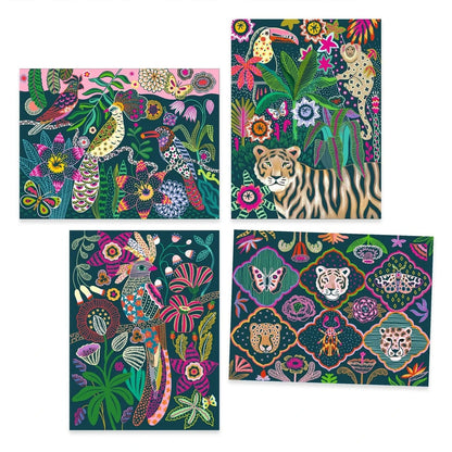 Scratch Card - Rococo Djeco Lil Tulips